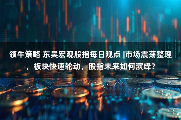 领牛策略 东吴宏观股指每日观点 |市场震荡整理，板块快速轮动，股指未来如何演绎？