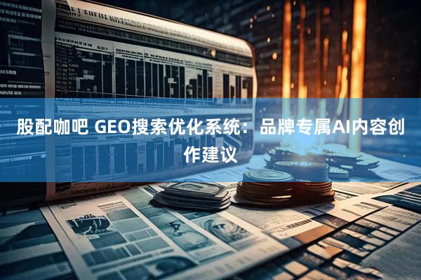 股配咖吧 GEO搜索优化系统：品牌专属AI内容创作建议